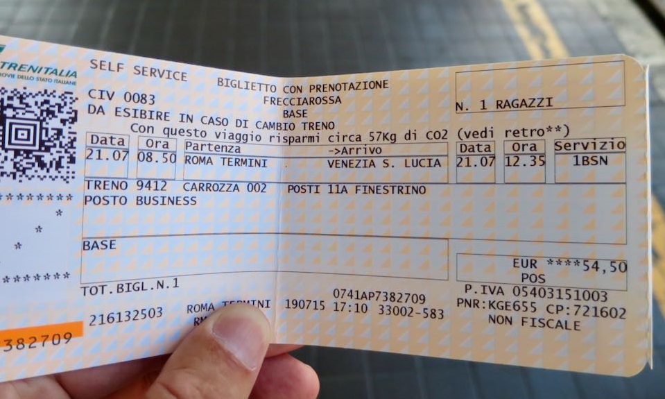 Free Train Ticket