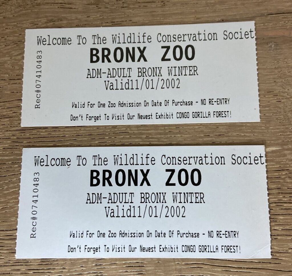 Free Bronx ZOO Tickets